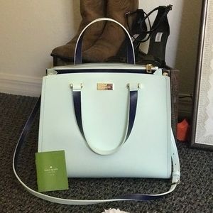Tiffany blue Kate Spade purse